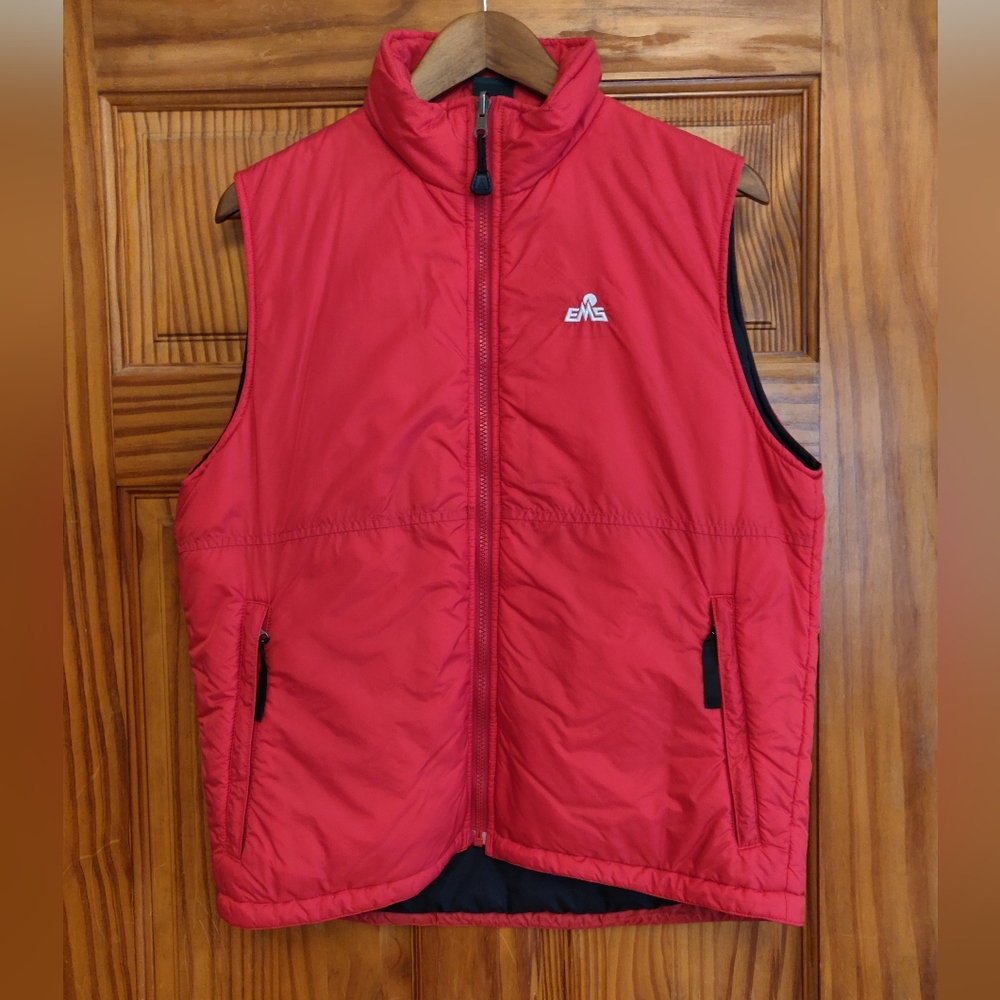 Red EMS Puffer Vest